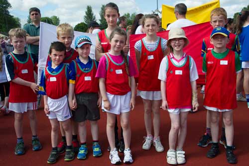 Athletes from Gortnahoe and Glengoole photographed at the Community Games County Athletics Finals in Templemore on June 22.